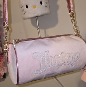 Juicy Couture Pink Pearl Barrel Bag